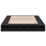 Bed Frame without Mattress Black 160x200 cm 3280462
