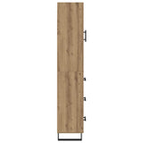 Highboard Artisan Oak 34.5 x 34 x 180 cm Engineered Wood 3416000