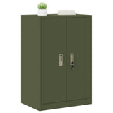 Storage Cabinet Olive Green 60 x 40 x 90 cm Steel 891728
