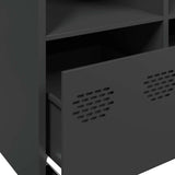 Sideboard Black 135x39x73.5 cm Cold-rolled Steel 3307161