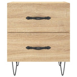 Bedside Cabinets 2 pcs Sonoma Oak 40x35x47.5 cm Engineered Wood 827299