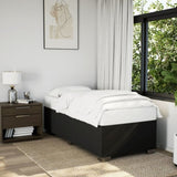 Bed Frame without Mattress Black 90x190 cm Single Fabric 3284438