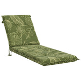 Sunlounger Cushion GEMERT 100% Polyester Leaf Design 947362
