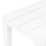 Garden Set White Plastic Medium Durable Garden Set Square 48777