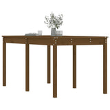 Garden Table Honey Brown 159.5x82.5x76 cm Solid Wood Pine 823979