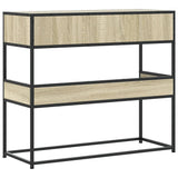 Console Table Sonoma Oak 90x35x80 cm Engineered Wood 849170