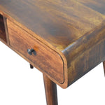 Curved Chestnut Writing Desk IN3606