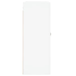 Wall Mounted Cabinets 2 pcs White Engineered Wood 3198009