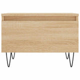 Coffee Tables 2 pcs Sonoma Oak 50x46x35 cm Engineered Wood 830867