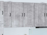 Dishwasher Panel Kalmar Concrete Grey 80 x 31 x 100 cm 884797