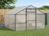 Bird Cage Anthracite 181.5 x 221 x 173.5 cm Welded Wire Mesh 42036857