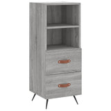 Sideboard Grey Sonoma 34.5x34x90 cm Engineered Wood 828642