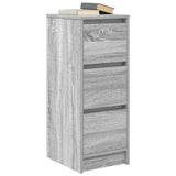 Sideboard Grey Sonoma 29.5x34x76 cm Engineered Wood 861639