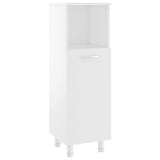 3 Piece Bathroom Furniture Set White Engineered Wood 3056943