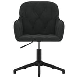 Dining Chair 2 pcs Black 55 x 59.5 x 77 cm Velvet 3415415