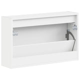 Wall-Mounted Shoe Cabinet HAARLEM 71 x 17 x 43 cm White 896845