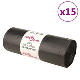 Bin Bags 150 pcs Black 240 L 155341