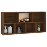Book Cabinet Brown Oak 50x25x106 cm 815446