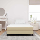 Bed Mattress with Mattress Sage 120 x 190 cm Fabric 42008280