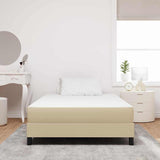 Bed Mattress with Mattress Sage 120 x 200 cm Fabric 42008285