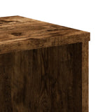 Bookcase Smoked Oak 50x25x105 cm Engineered Wood 852793