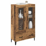 Highboard Old Wood 70 x 31 x 115 cm Engineered Wood and Iron 880860
