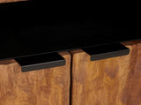 Sideboard Acacia Brown Finish 60 x 33 x 75 cm Solid Mango Wood 4017925