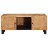Coffee Table Artisan Oak 100 x 54 x 40 cm Solid Mango Wood 4018056