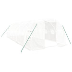 Greenhouse with Steel Frame White 24 m² 8x3x2 m 3188052