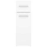 Apothecary Cabinet White 20x45.5x60 cm Engineered Wood 804211