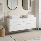 Bathroom Cabinet Set 3 pcs White 53 x 34.5 x 63 cm 3405859