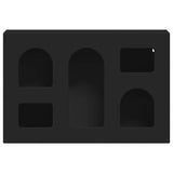 Hanging Cabinet Black 60 x 20 x 40 cm Engineered Wood 891375
