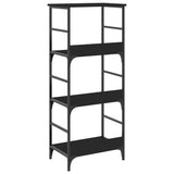 Bookshelf Black 50x33x117.5 cm Engineered Wood 835269