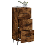 Sideboard Smoked Oak 34.5x34x90 cm Engineered Wood 828625