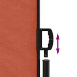 Retractable Side Awning Terracotta 160x1200 cm 4004828