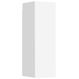5 Piece TV Cabinet Set White Engineered Wood 3078655