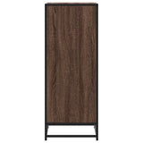 Shoe Rack Brown Oak 48x38x97.5 cm Engineered Wood 849208