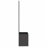 Garden Privacy Screen Black 50 x 32 x 150 cm Cold-rolled steel 876476