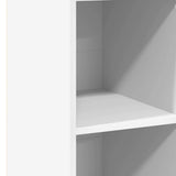 Highboard White 40x41x124 cm Engineered Wood 846383