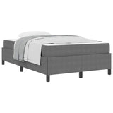 Bed Frame with Mattress Light Grey 120 x 200 cm Fabric 3399115