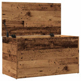 Storage Chest Old Wood 84x42x46 cm Engineered Wood 856568