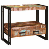 Vanity Cabinet Multicolour 71 x 33 x 58 cm Solid Reclaim Wood 4102771