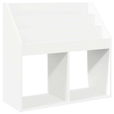 Kids Bookshelf White 72.5 x 29.5 x 69 cm Engineered Wood 892379