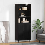 Highboard Black Oak 69.5 x 34 x 180 cm 3416230