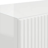 TV Wall Cabinet 2 pcs High Gloss White 59.5 x 31 x 40 cm 892338