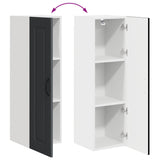 Dishwasher Panel Kalmar Black 30 x 31 x 100 cm Engineered Wood 884755