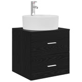 Bathroom Furniture Set 3 pcs Black 49.5 x 44.5 x 65 cm 3405884