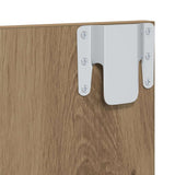 TV Cabinet Set Artisan Oak 120 x 23.5 x 90 cm Engineered Wood 875186