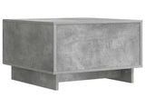 Coffee Table Concrete Grey 49 x 50 x 40 cm Engineered Wood 894048