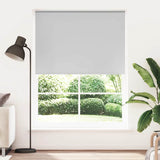 Roller blind blackout 144.4x230 cm Fabric Width 140 cm grey 240173